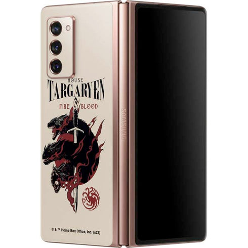 Game of Thrones: Fire & Blood Galaxy Z Fold2 5G Skin