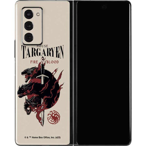 Game of Thrones: Fire & Blood Galaxy Z Fold2 5G Skin