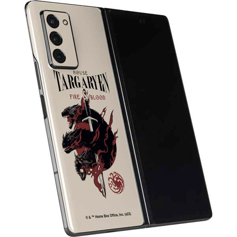 Game of Thrones: Fire & Blood Galaxy Z Fold2 5G Skin