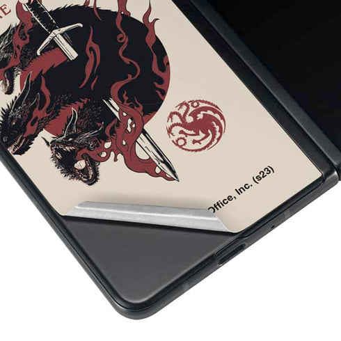 Game of Thrones: Fire & Blood Galaxy Z Fold3 5G Skin
