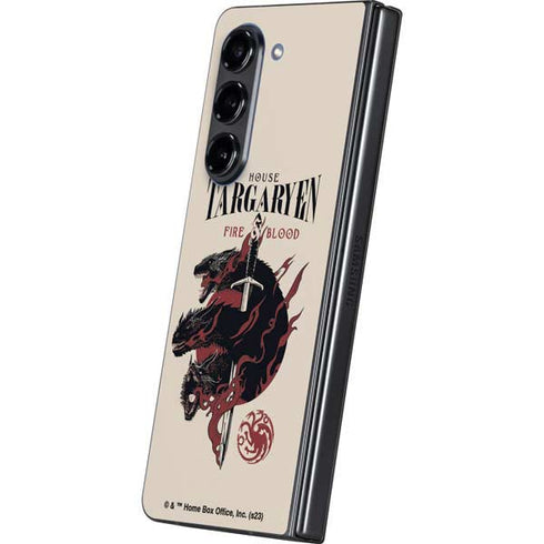 Game of Thrones: Fire & Blood Galaxy Z Fold5 5G Skin
