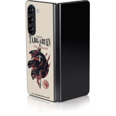 Game of Thrones: Fire & Blood Galaxy Z Fold5 5G Skin