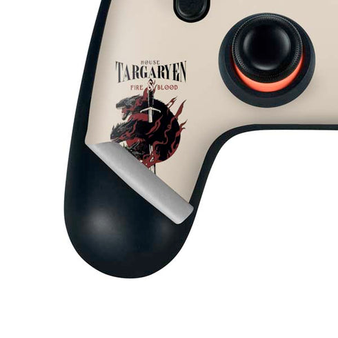 Game of Thrones: Fire & Blood Google Stadia Controller Skin