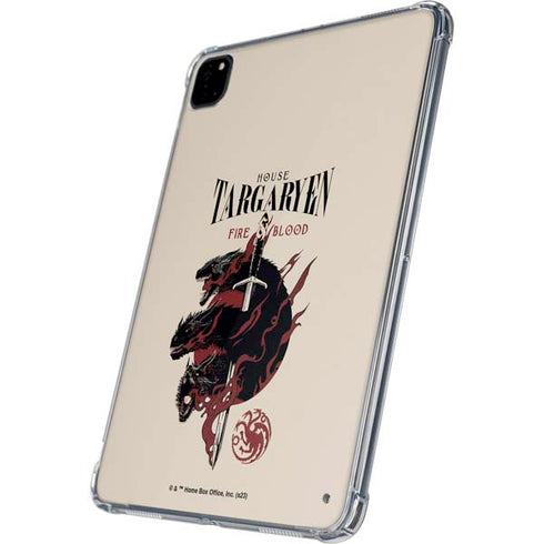Game of Thrones: Fire & Blood iPad Pro 11in (2024) Clear Case