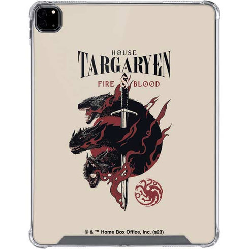 Game of Thrones: Fire & Blood iPad Pro 12.9in (2020) Clear Case