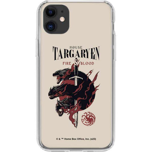 Game of Thrones: Fire & Blood iPhone 11 Clear Case