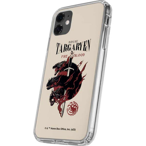 Game of Thrones: Fire & Blood iPhone 11 Clear Case