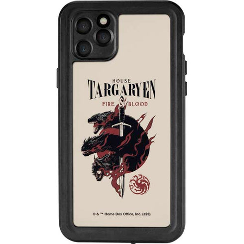 Game of Thrones: Fire & Blood iPhone 11 Pro Max Waterproof Case