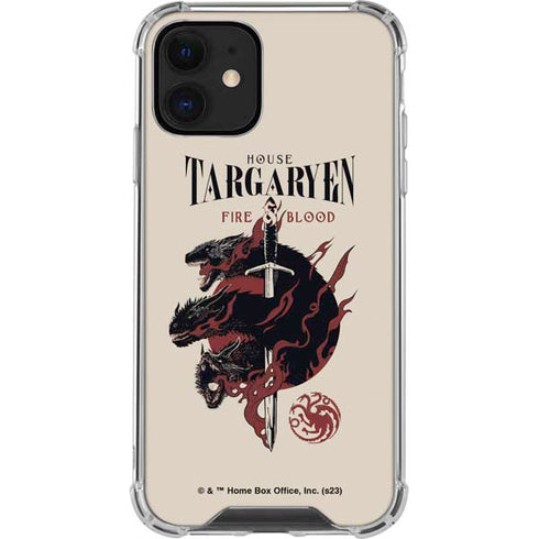 Game of Thrones: Fire & Blood iPhone 12 Mini Clear Case