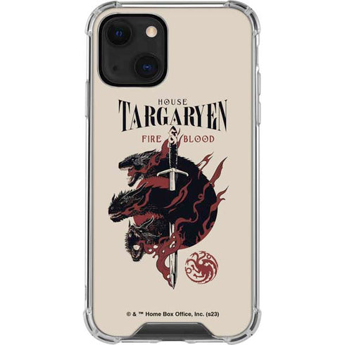 Game of Thrones: Fire & Blood iPhone 13 Mini Clear Case