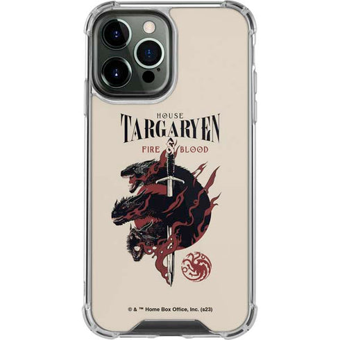 Game of Thrones: Fire & Blood iPhone 13 Pro Max Clear Case
