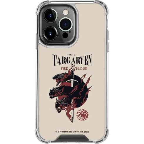 Game of Thrones: Fire & Blood iPhone 14 Pro Clear Case