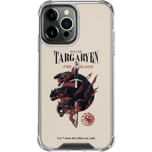 Game of Thrones: Fire & Blood iPhone 14 Pro Max Clear Case