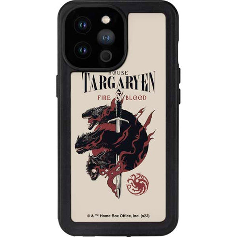 Game of Thrones: Fire & Blood iPhone 14 Pro Max Waterproof Case