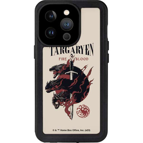 Game of Thrones: Fire & Blood iPhone 15 Pro Waterproof Case