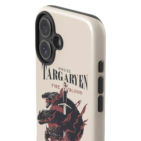 Game of Thrones: Fire & Blood iPhone 16 Impact Case