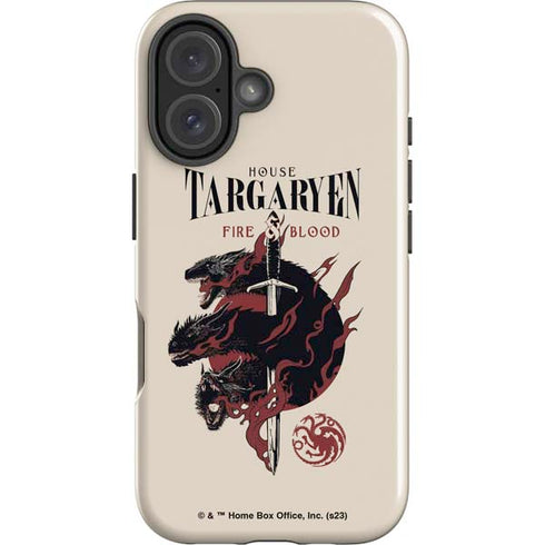 Game of Thrones: Fire & Blood iPhone 16 Plus Impact Case