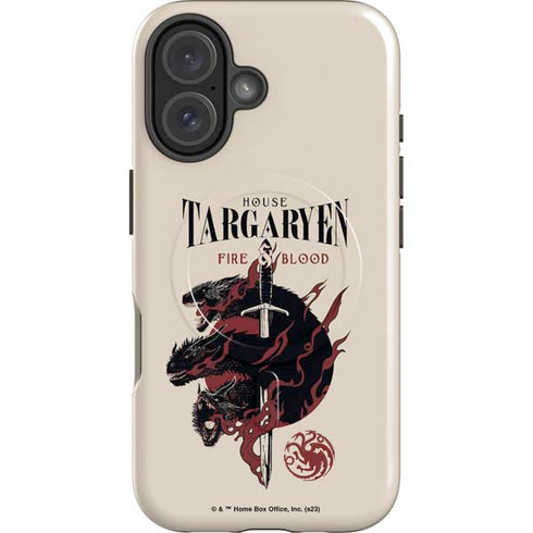 Game of Thrones: Fire & Blood iPhone 16 Plus Magsafe Impact Case