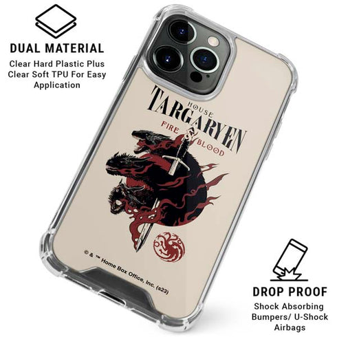 Game of Thrones: Fire & Blood iPhone 16 Pro Max Clear Case