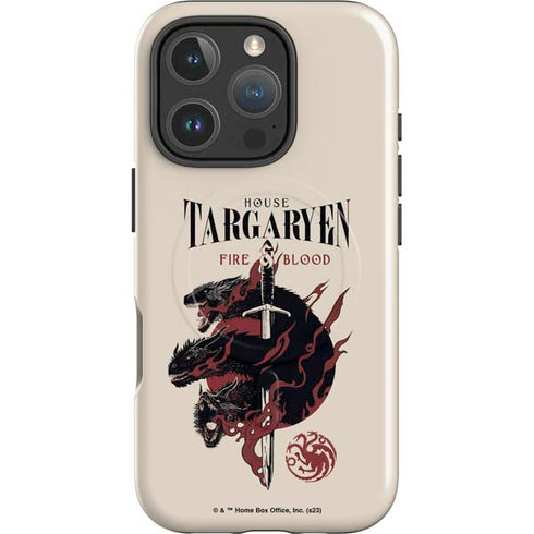 Game of Thrones: Fire & Blood iPhone 16 Pro Max Magsafe Impact Case