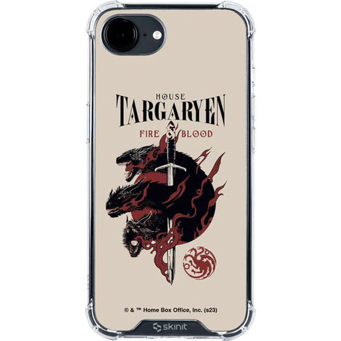 Game of Thrones: Fire & Blood iPhone 16e Clear Case