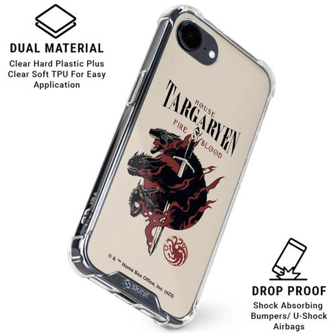 Game of Thrones: Fire & Blood iPhone 16e Clear Case