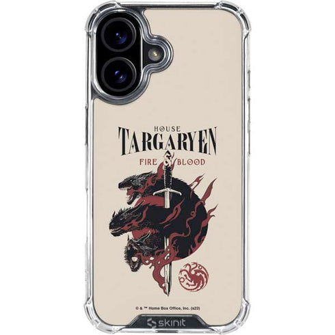 Game of Thrones: Fire & Blood iPhone 17 Clear Case