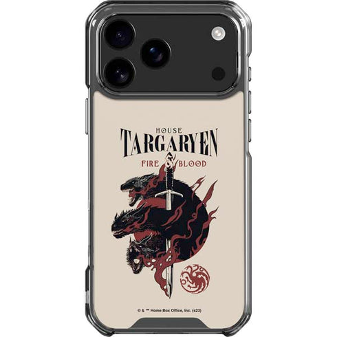 Game of Thrones: Fire & Blood iPhone 18 Pro Max Clear Case