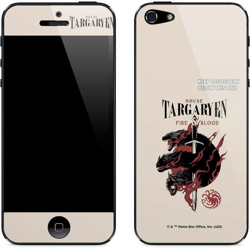 Game of Thrones: Fire & Blood iPhone 5/5s/5SE Skin