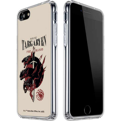 Game of Thrones: Fire & Blood iPhone SE (2nd & 3rd Gen) Clear Case