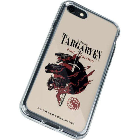 Game of Thrones: Fire & Blood iPhone SE (2nd & 3rd Gen) Clear Case