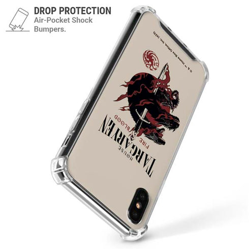 Game of Thrones: Fire & Blood iPhone XS Max Clear Case