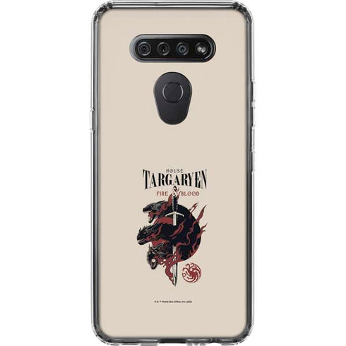 Game of Thrones: Fire & Blood LG K51/Q51 Clear Case