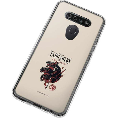 Game of Thrones: Fire & Blood LG K51/Q51 Clear Case
