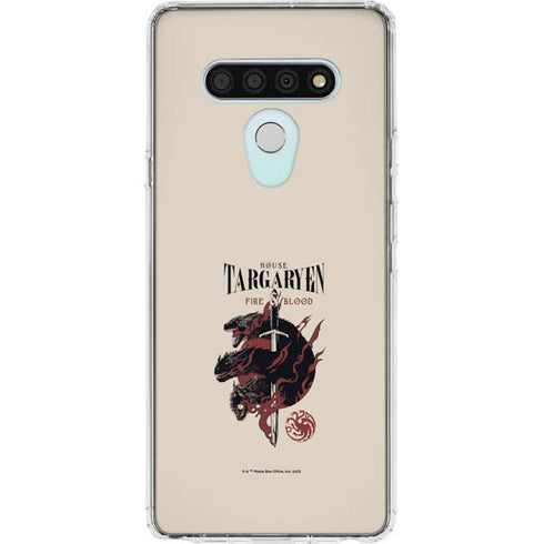 Game of Thrones: Fire & Blood LG Stylo 6 Clear Case