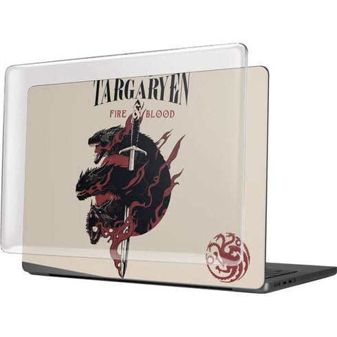 Game of Thrones: Fire & Blood MacBook Pro 14in (2021-24) Case plus Skin