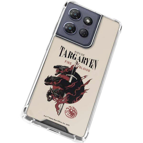 Game of Thrones: Fire & Blood Moto G 5G (2025) Clear Case