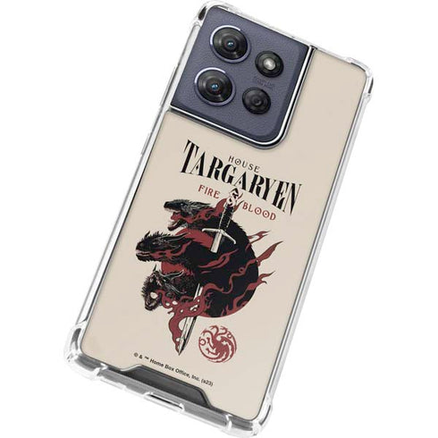 Game of Thrones: Fire & Blood Moto G Play 5G (2025) Clear Case