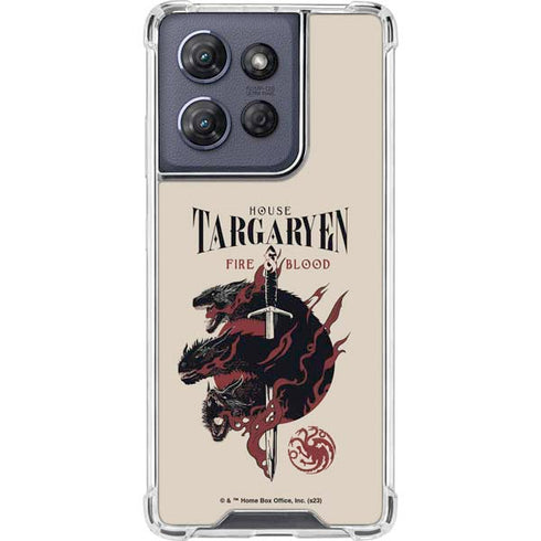 Game of Thrones: Fire & Blood Moto G Stylus 5G (2025) Clear Case