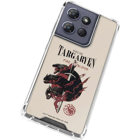 Game of Thrones: Fire & Blood Moto G Stylus 5G (2025) Clear Case