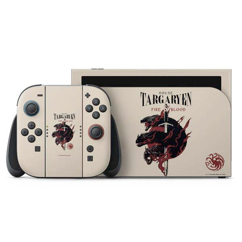Game of Thrones: Fire & Blood Nintendo Switch 2 (2025) with Joy-Con Skin