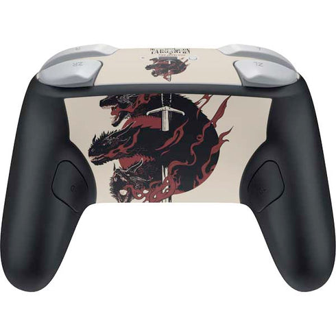 Game of Thrones: Fire & Blood Nintendo Switch 2 (2025) Pro Controller Skin