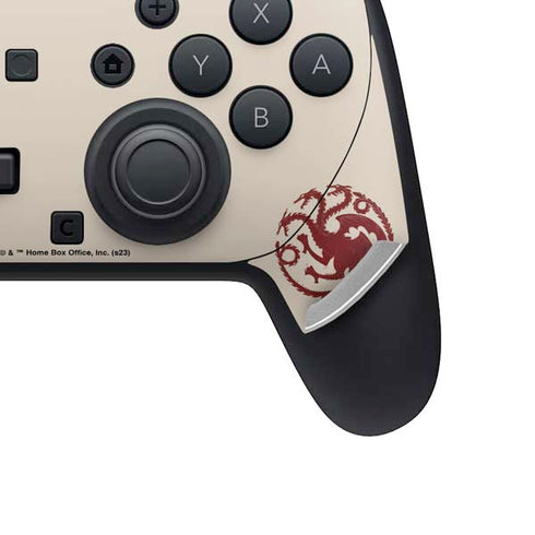 Game of Thrones: Fire & Blood Nintendo Switch 2 (2025) Pro Controller Skin