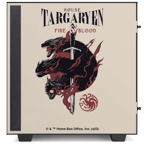 Game of Thrones: Fire & Blood NZXT H510 Compact ATX Mid-Tower Case Skin