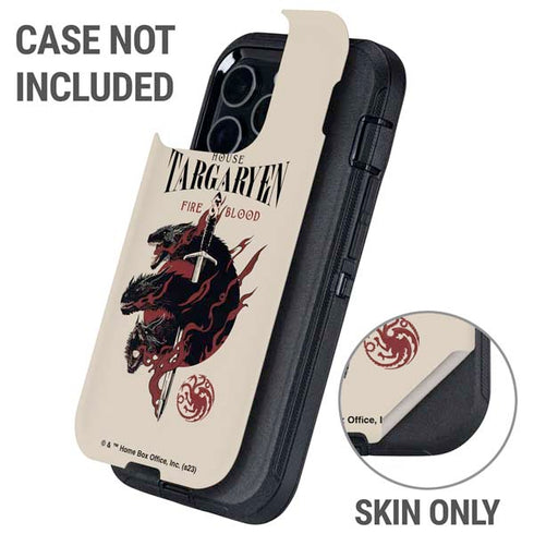 Game of Thrones: Fire & Blood Otterbox Defender iPhone Skin