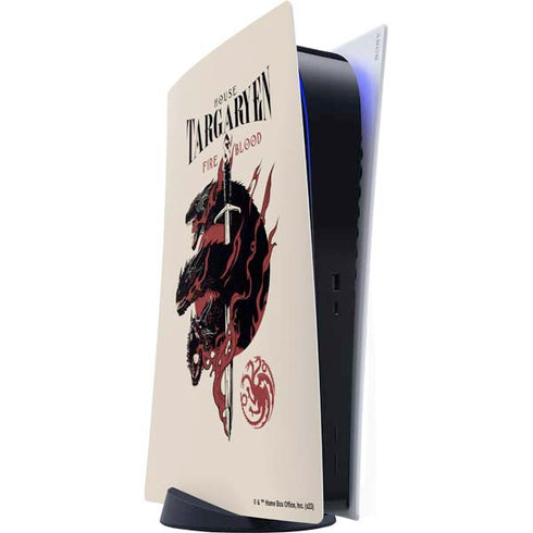 Game of Thrones: Fire & Blood PS5 Digital Edition Console Skin