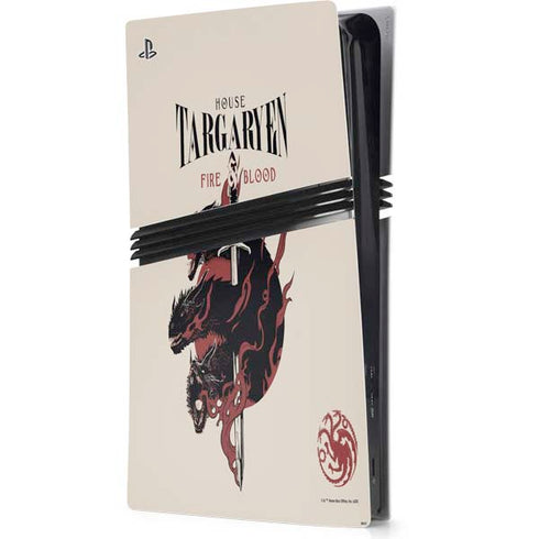 Game of Thrones: Fire & Blood PS5 Pro Console Skin