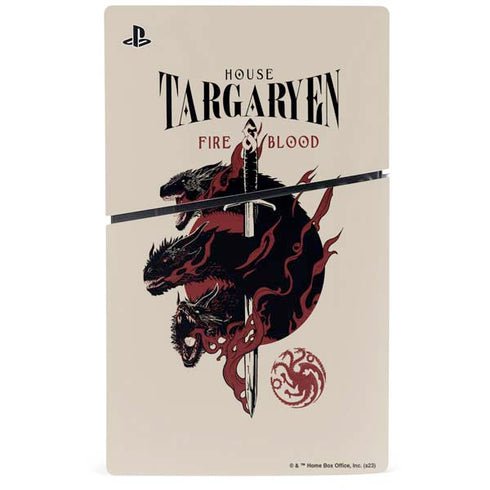 Game of Thrones: Fire & Blood PS5 Slim Disk Bundle Skin