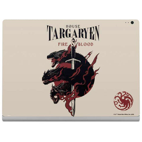 Game of Thrones: Fire & Blood Surface Book 2 13.5in Skin