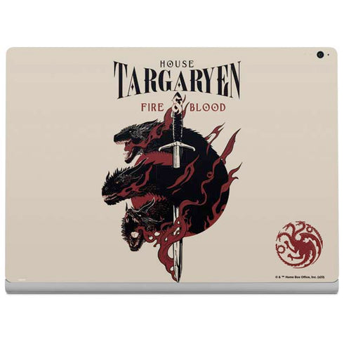 Game of Thrones: Fire & Blood Surface Book 2 15in Skin